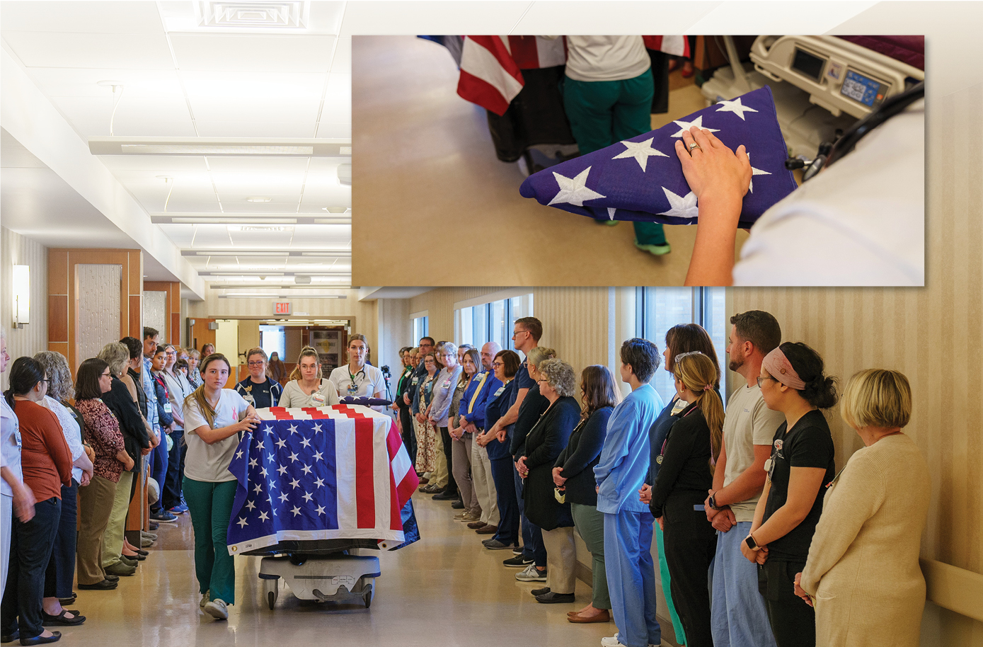 LG Health Implements Veterans Honor Walk Penn Medicine